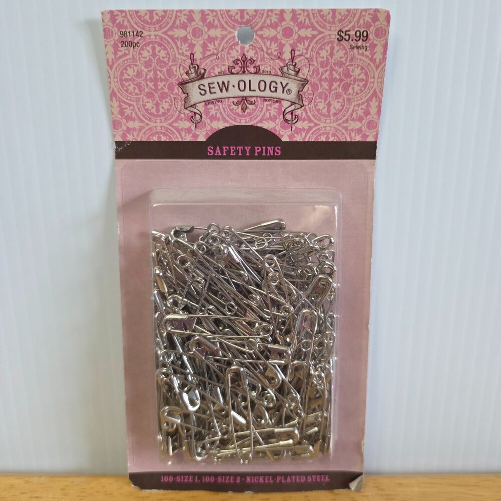 NWT Sew-ology Safety Pins